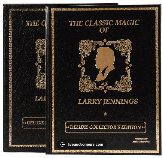 OOP The Classic Magic of Larry Jennings (book) - Mike Maxwell Collector's Edition OOP The Classic Magic of Larry Jennings (book) - Mike Maxwell Collector's Edition