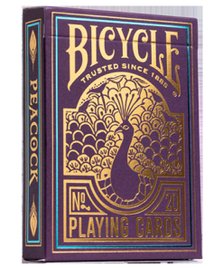 Bicycle Purple Peacock Playing Cards by US Playing Card Co