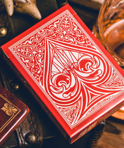 Sanctuary (Red) Playing Cards