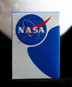NASA Foil Meatball Logo Playing Cards