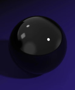 Magnetic Ball (Black) by Iarvel Magic