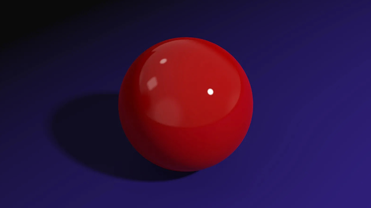 Magnetic Ball (Red) by Iarvel Magic Magnetic Ball (Red) by Iarvel Magic