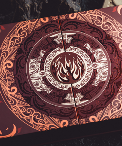 Atlantis (Water and Fire) Limited Gilded 2 Decks Set Playing Cards