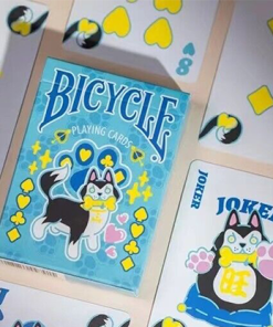 Bicycle Dog (Blue) Playing Cards by US Playing Card Co. Bicycle Dog (Blue) Playing Cards by US Playing Card Co.