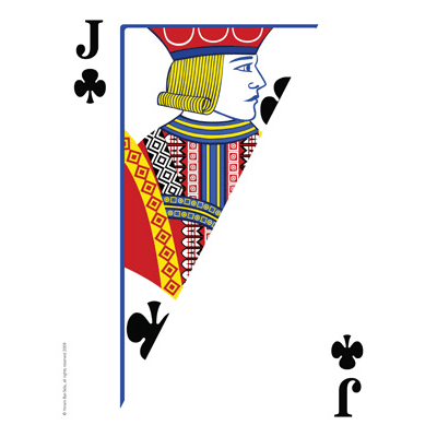 Half Jack of Clubs Mega Card - Magical Tales Half Jack of Clubs Mega Card - Magical Tales