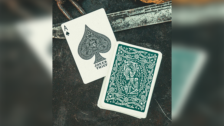 JT Crown (Green) Playing Cards by Joker and the Thief JT Crown (Green) Playing Cards by Joker and the Thief
