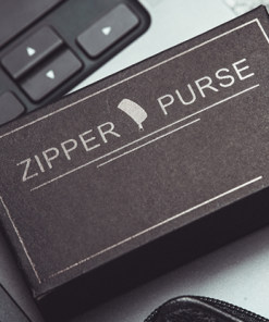 Zipper Coin Purse by Amor Magic