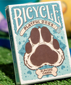 Bicycle Playful Dog Playing Cards