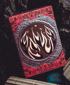 Gilded Atlantis: Fire Playing Cards