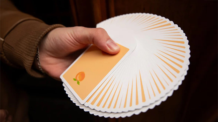 Peach Playing Cards by OPC Peach Playing Cards by OPC