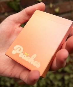 Peach Playing Cards by OPC
