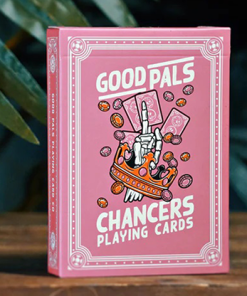 Pink Chancers Playing Cards by Good Pals