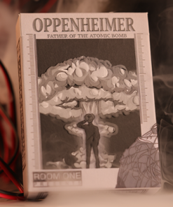 Oppenheimer Fission (Gray) Playing Cards by Room One
