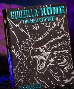 Godzilla x Kong: The New Empire Playing Cards - Godzilla (Black) Standard Edition