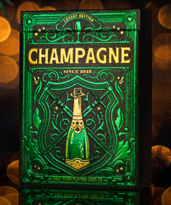 Champagne Playing Cards by Riffle Shuffle