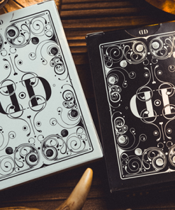 Smoke & Mirrors, V1: Relaunch Edition - Smoke (White) Edition Playing Cards