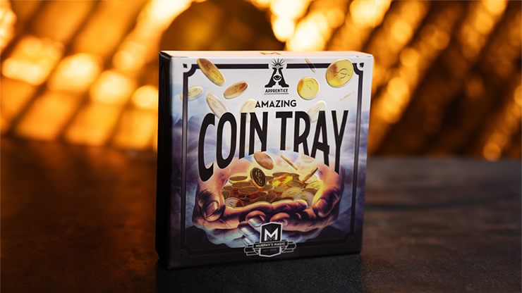 AMAZING COIN TRAY by Apprentice Magic - Trick AMAZING COIN TRAY by Apprentice Magic - Trick