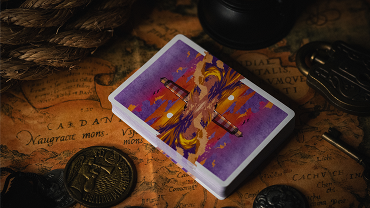 Lighthouse Dusk Playing Cards by EmilySleights Lighthouse Dusk Playing Cards by EmilySleights