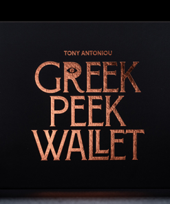 Greek Peek Wallet by Tony Antoniou