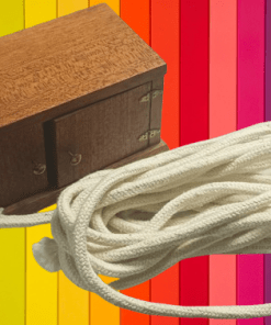 Rope Box (Seil Wuerfelkasten) - Hardini     ESTATE
