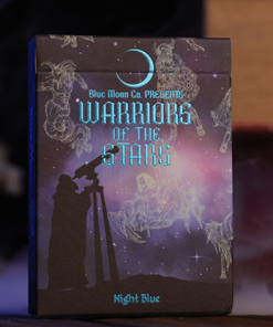 Warriors of the Stars:  Zodiac Playing Cards (Night Blue) by Blue Moon Co.