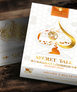 Secret Tale Ragnar White Bee Collector's  Playing Cards