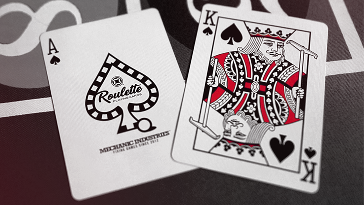 Roulette (Red) Playing Cards by Mechanic Industries Roulette (Red) Playing Cards by Mechanic Industries