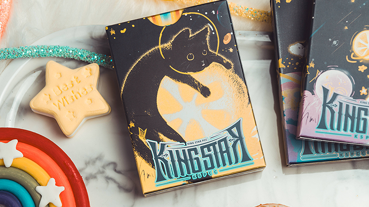 Space Cat V2 Playing Cards by King Star Space Cat V2 Playing Cards by King Star