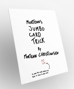 Mortenn's Jumbo Card Trick by Mortenn Christiansen