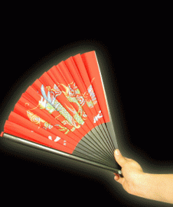 Dragon Fan Red