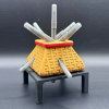 Sword Basket Pen Holder