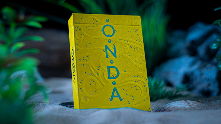 ONDA V2 (Yellow) by Jocu Playing Cards ONDA V2 (Yellow) by Jocu Playing Cards