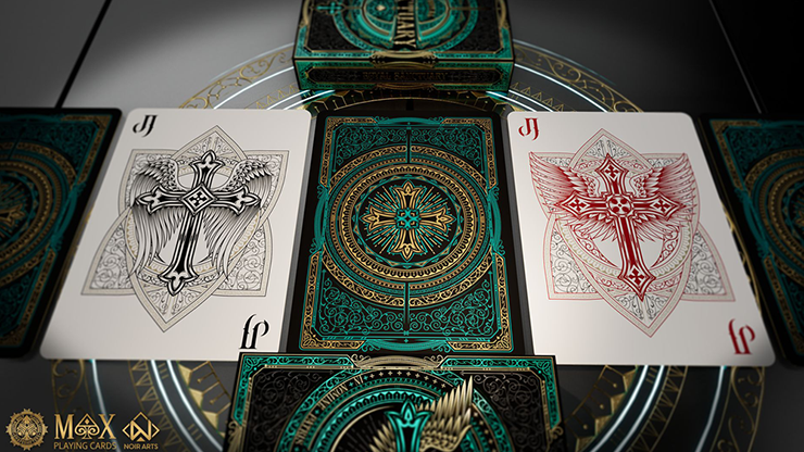 Royal Sanctuary Noble (foil) Emerald Kings Playing Cards Royal Sanctuary Noble (foil) Emerald Kings Playing Cards
