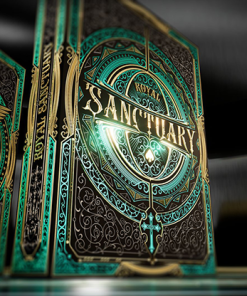 Royal Sanctuary Noble (foil) Emerald Kings Playing Cards
