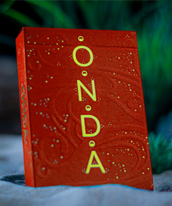 ONDA V2 (Coral) by Jocu Playing Cards
