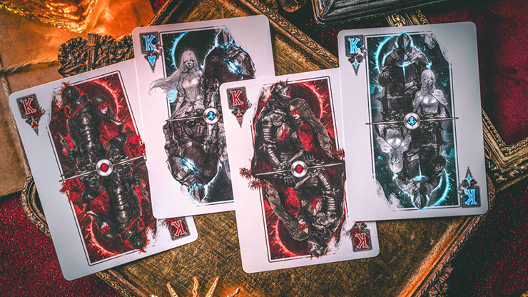 Death Knight (Inferno) Playing Cards by Evokad Death Knight (Inferno) Playing Cards by Evokad