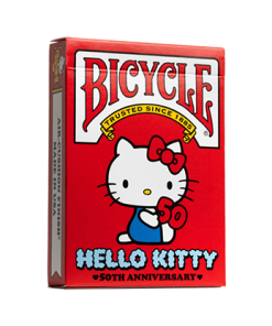Bicycle Hello Kitty 50th Anniversary Playing Cards by US Playing Card Co
