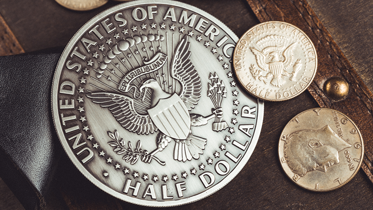 Bacon Jumbo Coin (Half Dollar) by Bacon Magic Bacon Jumbo Coin (Half Dollar) by Bacon Magic