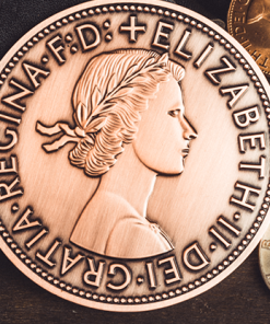 Bacon Jumbo Coin (English Penny) by Bacon Magic