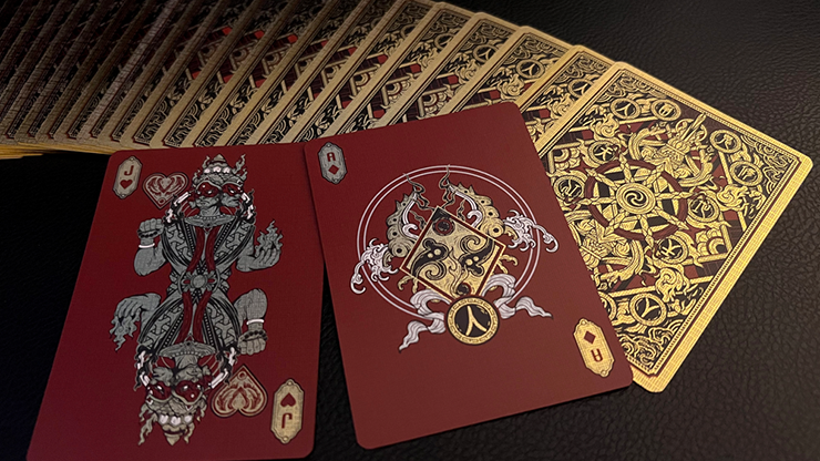 Asura Deluxe (Red) Playing Cards Asura Deluxe (Red) Playing Cards