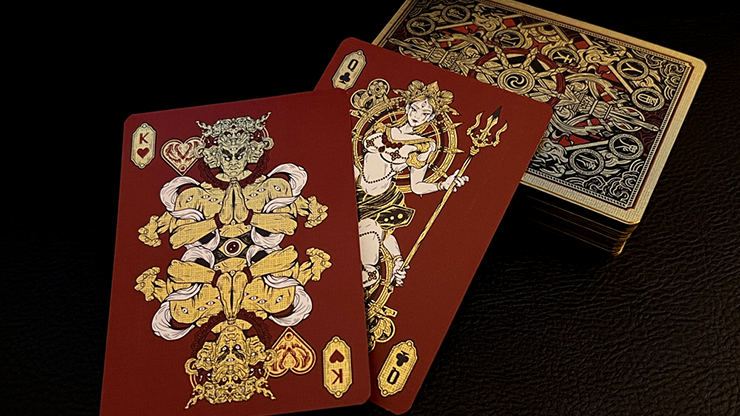 Asura Deluxe (Red) Playing Cards Asura Deluxe (Red) Playing Cards