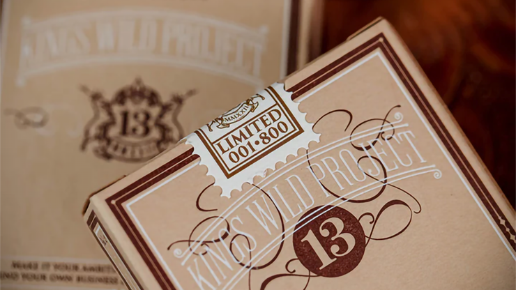 Limited No.13 Table Players Vol.13 Playing Cards by Kings Wild Project Limited No.13 Table Players Vol.13 Playing Cards by Kings Wild Project