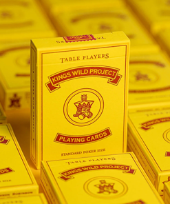 Limited No.13 Table Players Vol.16 Playing Cards by Kings Wild Project