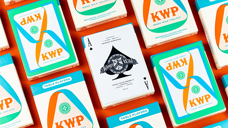 Limited No.13 Table Players Vol.22 Playing Cards by Kings Wild Project Limited No.13 Table Players Vol.22 Playing Cards by Kings Wild Project