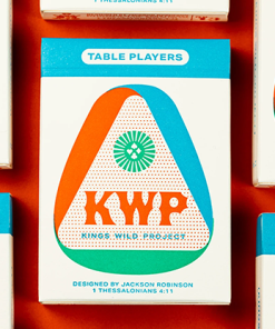 Limited No.13 Table Players Vol.22 Playing Cards by Kings Wild Project