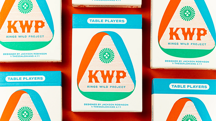 Limited No.13 Table Players Vol.22 Playing Cards by Kings Wild Project Limited No.13 Table Players Vol.22 Playing Cards by Kings Wild Project