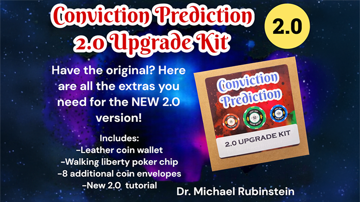 Conviction Prediction 2.0 Upgrade Kit by Dr. Michael Rubinstein Conviction Prediction 2.0 Upgrade Kit by Dr. Michael Rubinstein