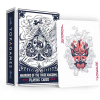 Warriors Of Three Kingdoms (Blue) Playing Cards by YOKAGAME Warriors Of Three Kingdoms (Blue) Playing Cards by YOKAGAME