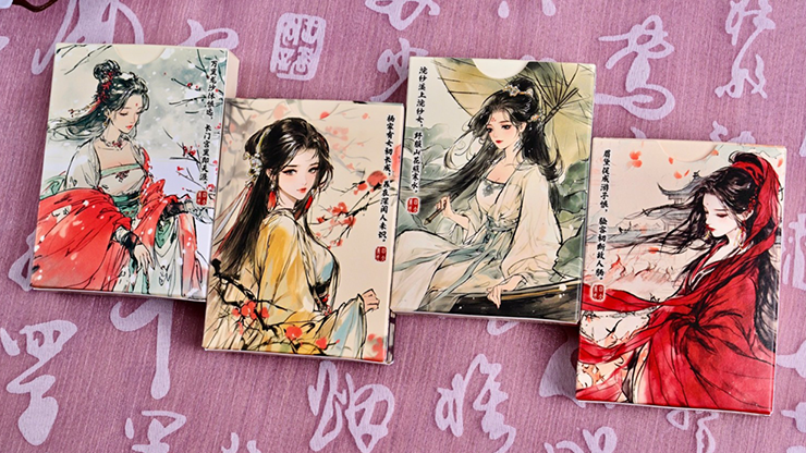 Four Beauties (WangZhaojun) Playing Cards Four Beauties (WangZhaojun) Playing Cards