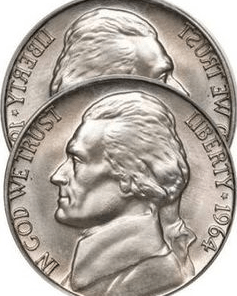 Double Sided Nickel (Heads)